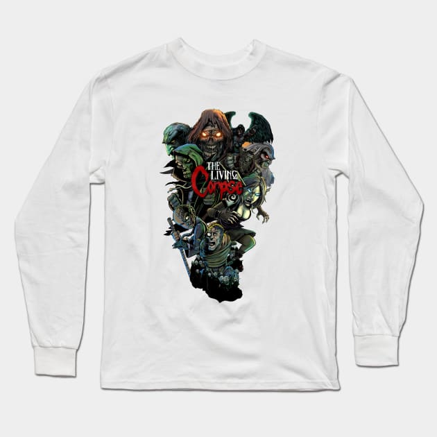 The Living Corpse Relics Long Sleeve T-Shirt by CorpseCrew